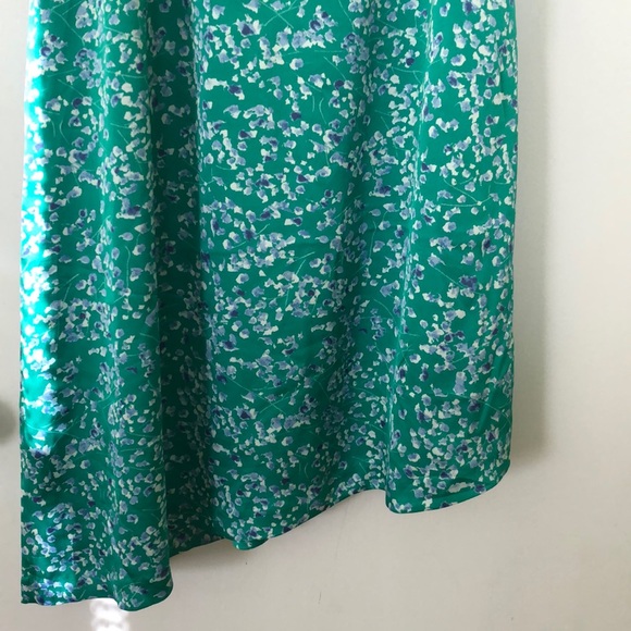 Banana Republic Floral Print Dress Sz 14 - Picture 4 of 6